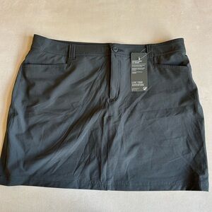 Eddie Bauer Adventurer 2.0 Skort / Shorts Walking Hiking  Color Gray Size 16 NWT